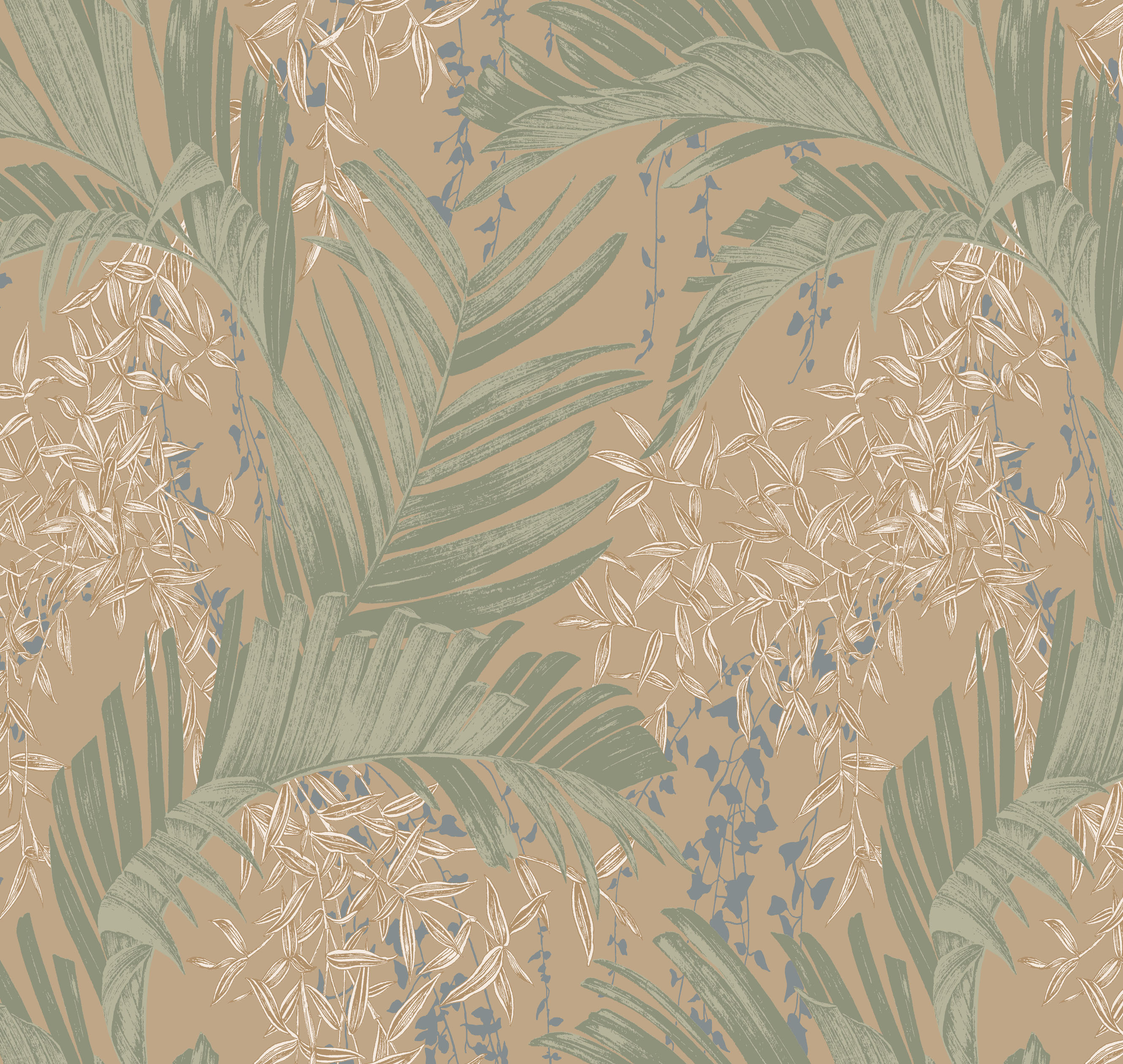 Обои Milassa Окинава Цветущая пальма OK4 012 10,05×1